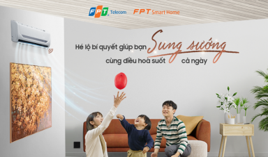 Các thiết bị gia dụng thông minh hơn nhờ bộ điều khiển hồng ngoại của FPT Smart Home