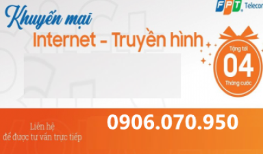 Khuyến mãi lắp wifi FPT Hải Phòng 2024